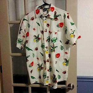 Jurassic Park Button Down Shirt